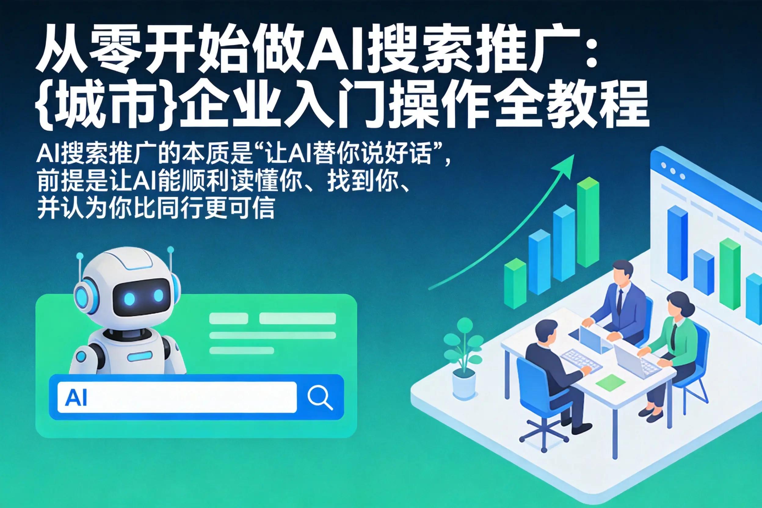 从零开始做AI搜索推广：牟定企业入门操作全教程