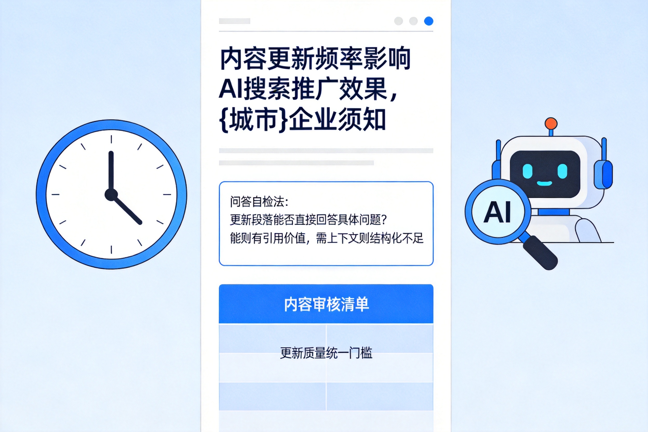 内容更新频率影响AI搜索推广效果,牟定企业须知
